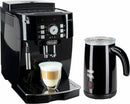 De'Longhi Magnifica S ECAM21.118.B Kaffeevollautomat mit Alicia Latte Milchaufschäumer – Schwarz