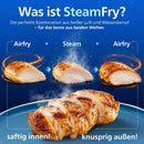 Philips NA555/00 Heißluftfritteuse mit Dampf – 5000 Series Dual Basket, 9 L